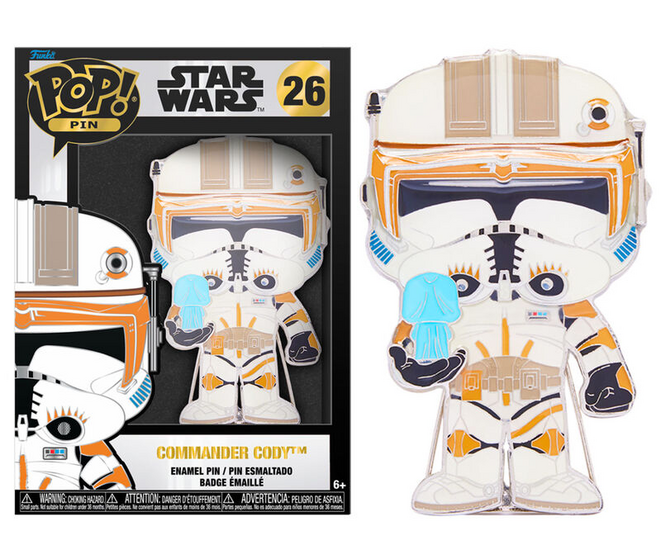 STAR WARS - Pop Large Enamel Pin N? 26 - Commander Cody