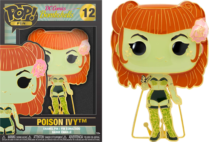 DC COMICS - Pop Large Enamel Pin N? 13 - Poison Ivy