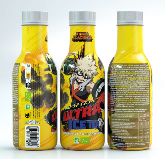 MY HERO ACADEMIA - Ultra Ice Tea - Bakugo - Bottle 50 Cl