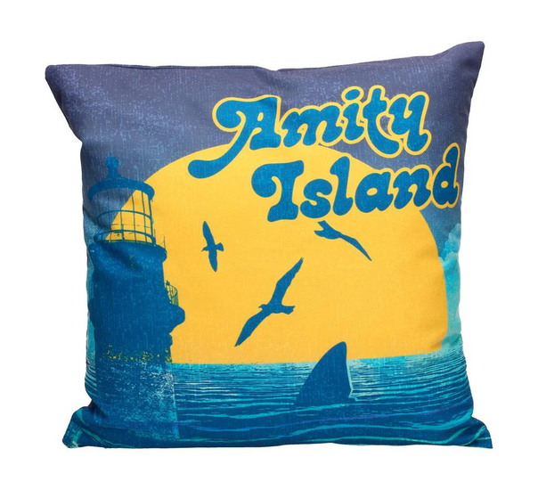 JAWS - Amity Island - Cushion &#039;40x40x1cm&#039;