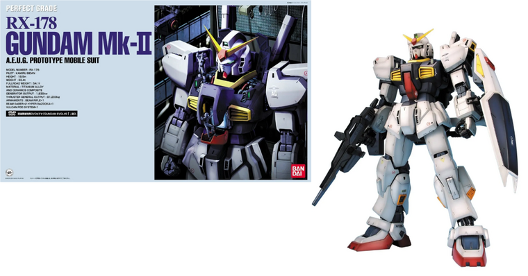 GUNDAM - Model Kit - Perfect Grade - RX-178 MK II AEUG Prototype 1/60