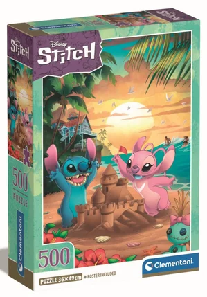 LILO &amp; STITCH - Stitch &amp; Angel - Puzzle 500P
