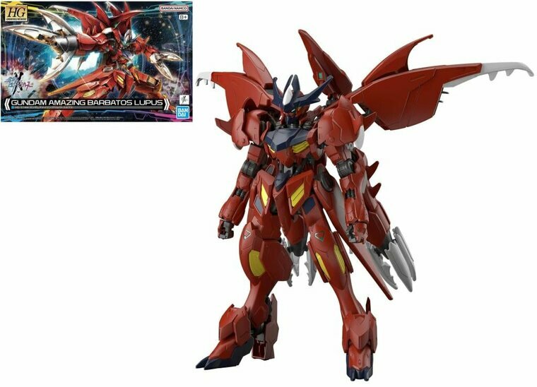GUNDAM - HG 1/144 Gundam Amazing Barbatos Lupus  - Model Kit