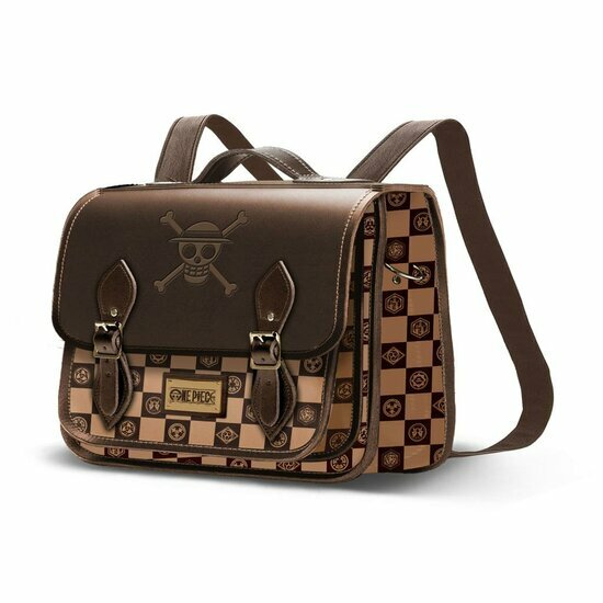 ONE PIECE - Checkerboard - Convertible Satchel Bag &#039;27x20x11cm&#039;