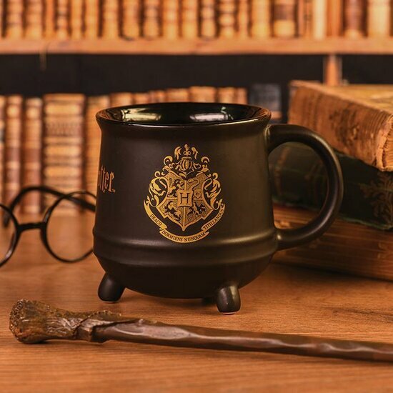 HARRY POTTER - Hogwarts Crest - Caldron Ceramic Mug 500ml