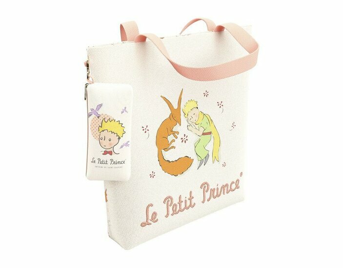 THE LITTLE PRINCE - Fox Collection - Shopping Bag with Coin Purse
