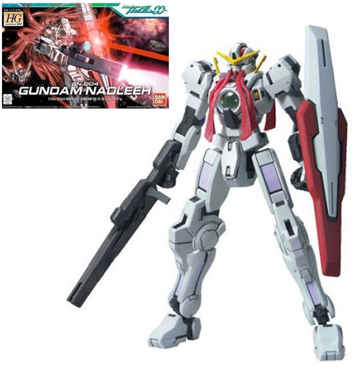 GUNDAM - HG Gundam 00 GN-004 Gundam Nadleeh - Model Kit