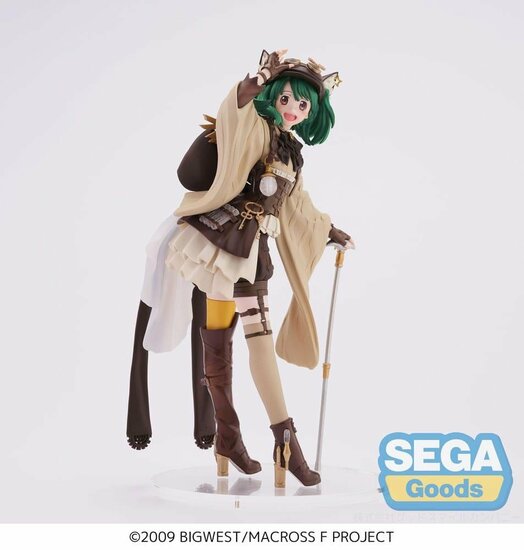 MACROSS FRONTIER - Ranka Lee Oshare - Statue Figurizma 17cm