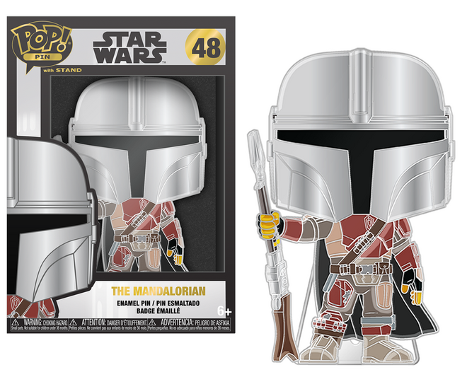 STAR WARS - Pop Large Enamel Pin N? 48 - The Mandalorian