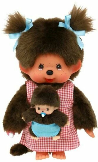 MONCHHICHI - Mom &amp; Baby - Plush 20cm