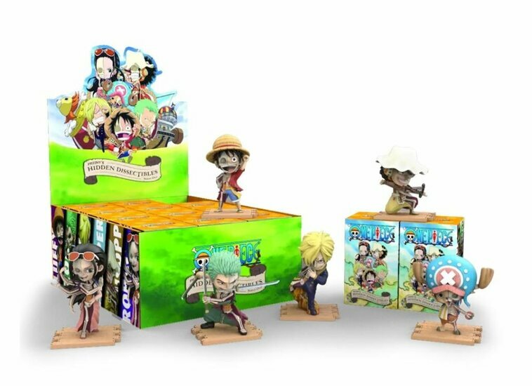 ONE PIECE - Series 1 - Freeny&#039;s Hidden Dissectibles (Display 12 Fig.)