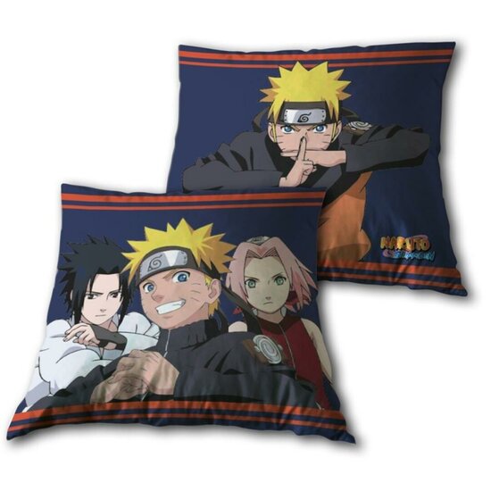 NARUTO SHIPPUDEN - Naruto, Sasuke &amp; Sakura - Cushion 40X40cm
