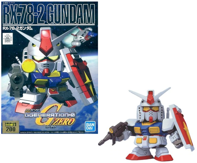 GUNDAM - BB200 RX-78-2 GUNDAM - Model Kit
