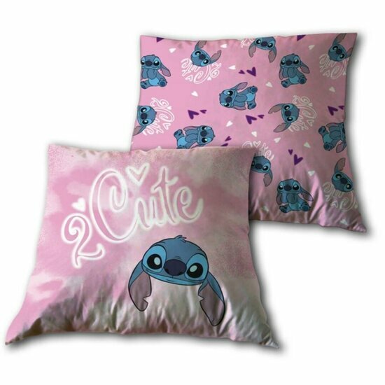 LILO &amp; STITCH - Stitch &quot;2 Cute&quot; - Cushion 40X40cm