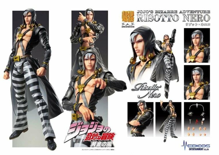 JOJO PART 5 - Risotto Nero - Figure Chozokado 16cm