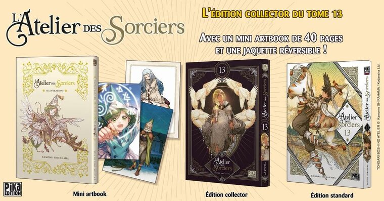 L&#039;ATELIER DES SORCIERS - Tome 13 - EDITION COLLECTOR