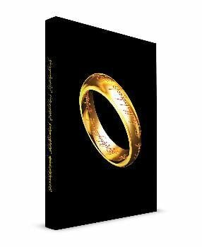 THE LORD OF THE RINGS - The One Ring - Notebook with Light &quot;15x25x3cm&quot;