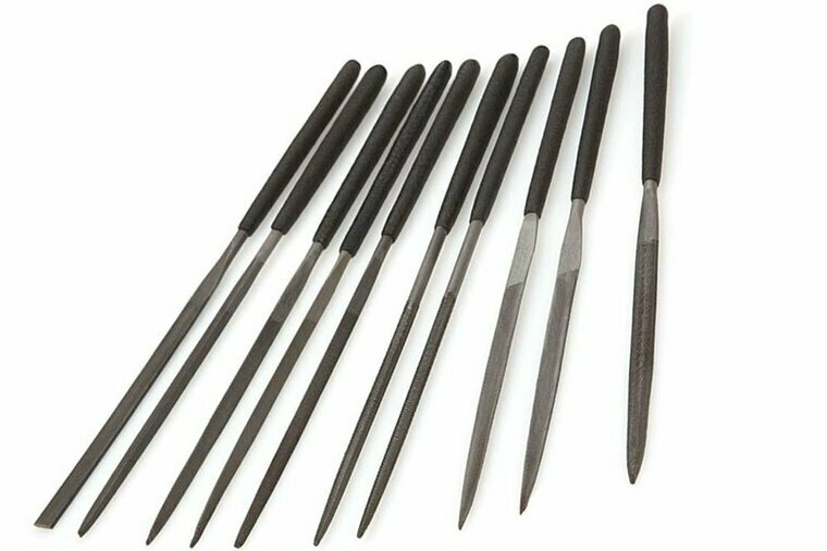 GUNDAM TOOLS - Needle File Set &#039;10 pcs&#039;