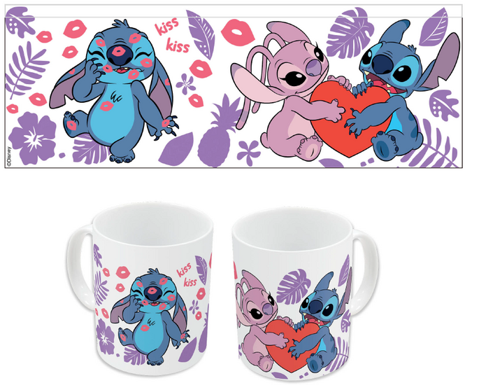 STITCH &amp; ANGEL - Love - Ceramic Mug 325ml