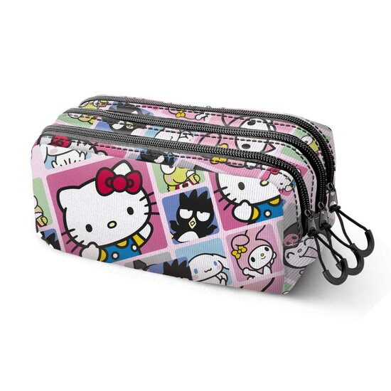 HELLO KITTY &amp; Friends - Trick Triple Pencil Case