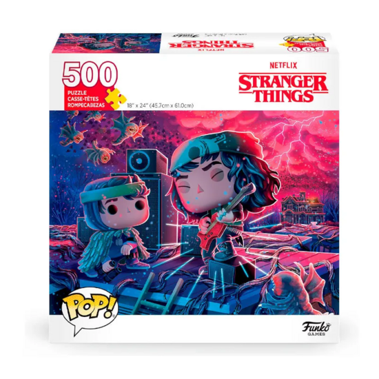 STRANGER THINGS - Eddie &amp; Dustin - POP Puzzles