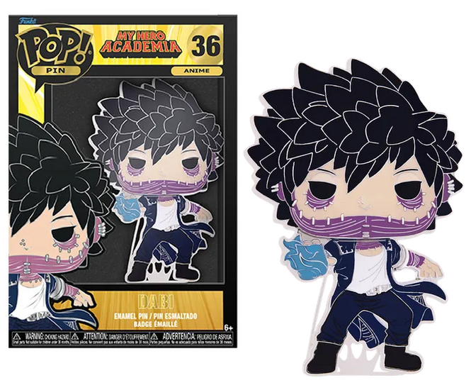 MY HERO ACADEMIA - Pop Large Enamel Pin N? 36 - Dabi