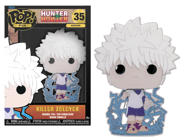 HUNTER X HUNTER - Pop Large Enamel Pin N? 35 - Killua Chase Group