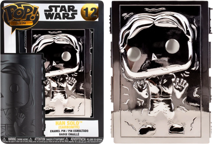 STAR WARS - Pop Large Enamel Pin N? 12 - Han Solo in Carbonite