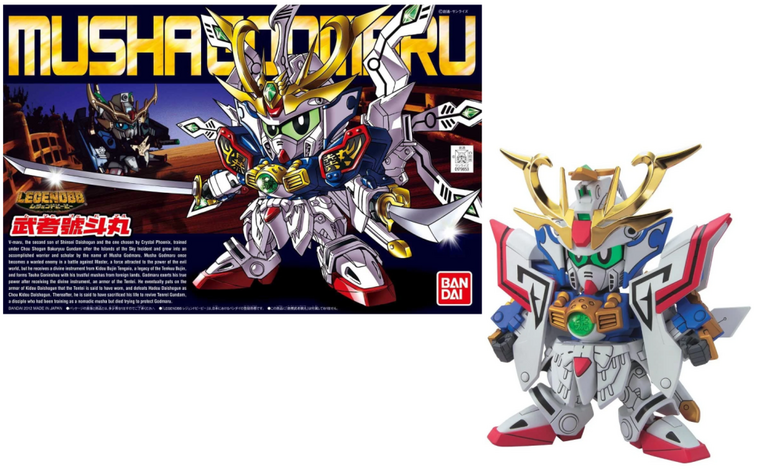 GUNDAM - SD - BB370 LegendBB Musha Godmaru - Model Kit - 8cm