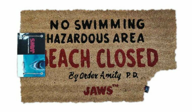 JAWS - Beach Closed - Doormat &#039;60x40x2cm&#039;