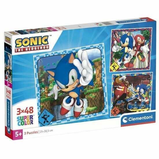 SONIC - 3 Puzzle 48P Set