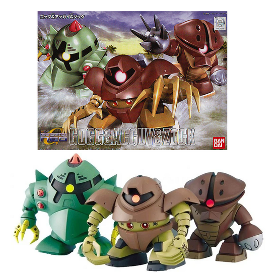 GUNDAM -  BB238 GOGG &amp; Agguy &amp; Zock - Model Kit