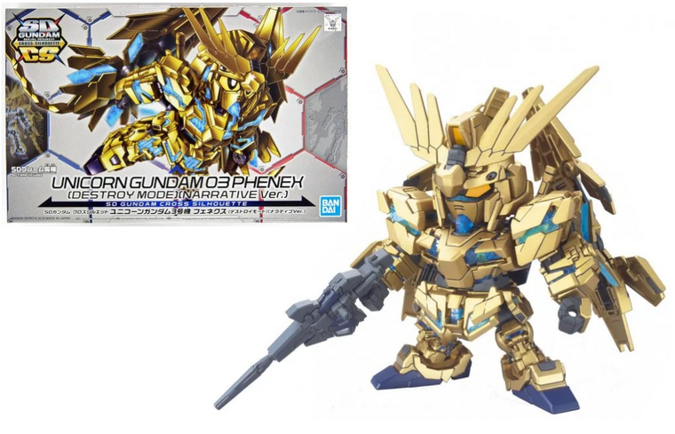 GUNDAM - BB394 Senshi RX-0 Unicorn Gundam 03 Phenex - Model Kit