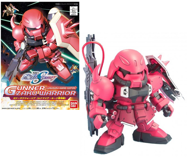 GUNDAM - BB281 Gunner Zaku Warrior (Lunamaria) - Model Kit