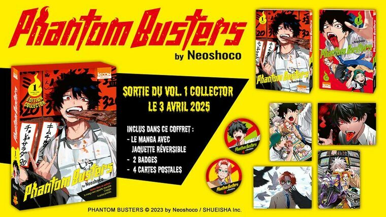 PHANTOM BUSTERS - Tome 1 - EDITION COLLECTOR