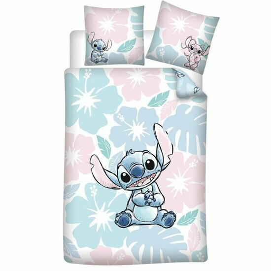 LILO &amp; STITCH - Duvet Cover 140x200cm + 65x65cm - Stitch