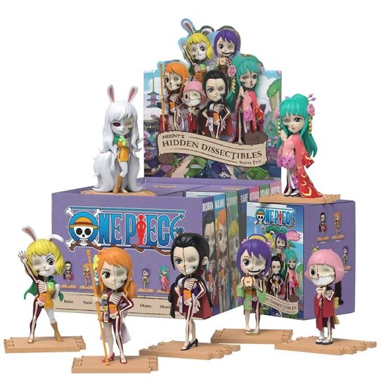 ONE PIECE - Ladies - Freeny&#039;s Hidden Dissectibles (Display 6 Fig.)