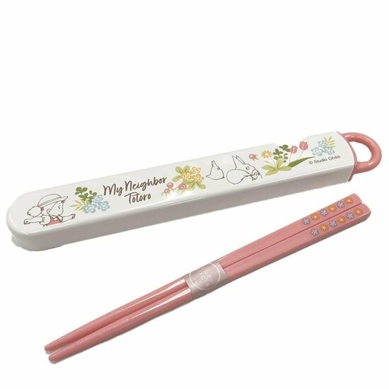 MY NEIGHBOR TOTORO - Mei &amp; Totoro - Box of chopstick 16.5cm