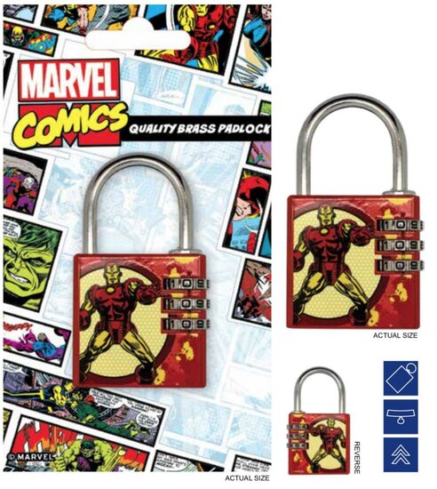 MARVEL - Hangslot let code - Iron Man
