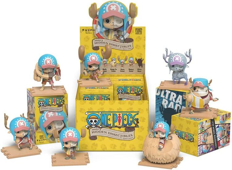 ONE PIECE - Chopper - Freeny&#039;s Hidden Dissectibles (Display 6 Fig.)