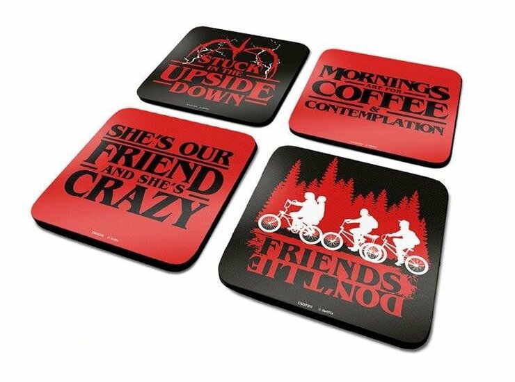 STRANGER THINGS - Official Coaster Pack - Phrases
