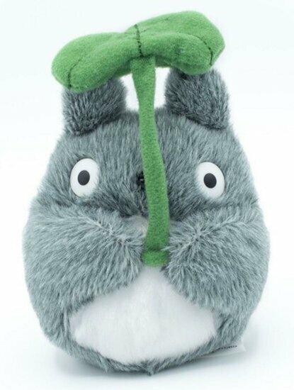 STUDIO GHIBLI - Totoro &amp; Leaf - Plush Toy 13cm