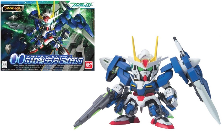 GUNDAM - BB368 OO Gundam Seven Sword/G - Model Kit