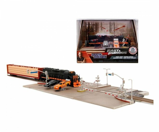 FAST &amp; FURIOUS - NanoScene Train Diorama