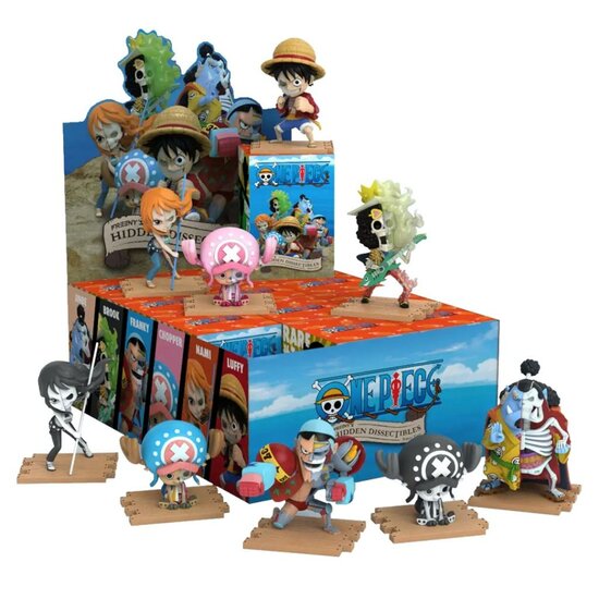 ONE PIECE - Series 2 - Freeny&#039;s Hidden Dissectibles (Display 12 Fig.)