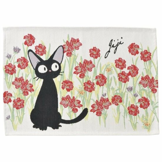 KIKI&#039;S DELIVERY SERVICE - Jiji Red Flowers - Table Mat 34x48cm