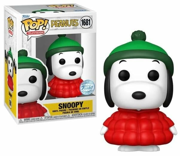 PEANUTS - POP Television N? 1681 - Snoopy in coat with Chase