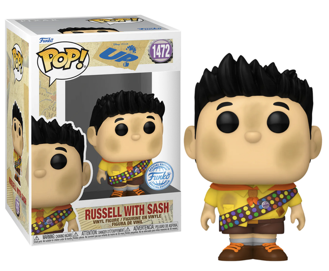 UP - POP Disney N?1472 - Russel with Sash