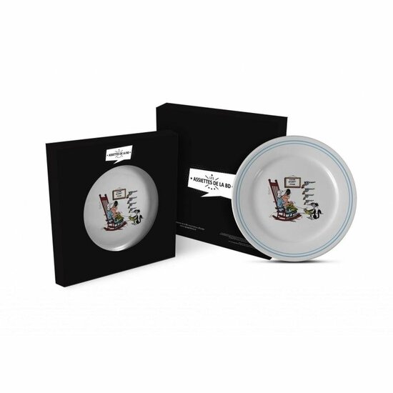 LUCKY LUKE - Dinner Plate 23 cm - Dalton Mother