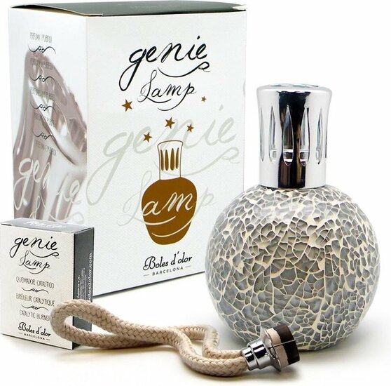 Boles D&#039;olor Genie Geurlamp - Sphere Mosaic - wit